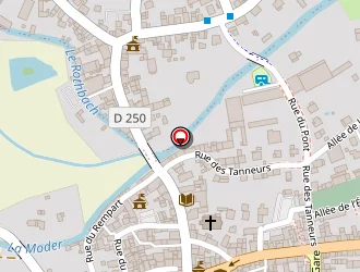 Carte de Boulangerie Muller Patrick à Pfaffenhoffen