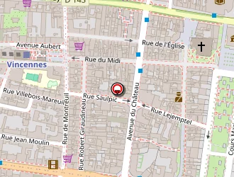 Carte de Expertimmo Paris à Vincennes