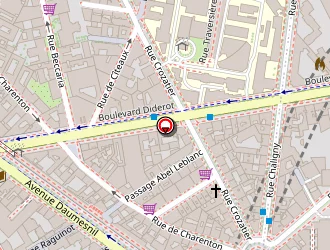 Carte de Cros Fabrice à Paris