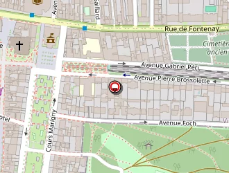 Carte de Boudara Maurice à Vincennes