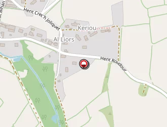 Carte de Station D'épuration à Plougrescant