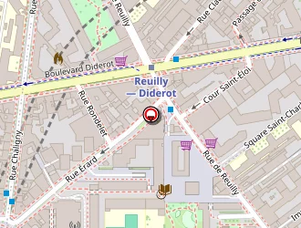 Carte de Ruelle Véronique à Paris