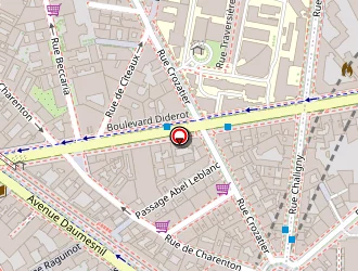 Carte de Franprix à Paris