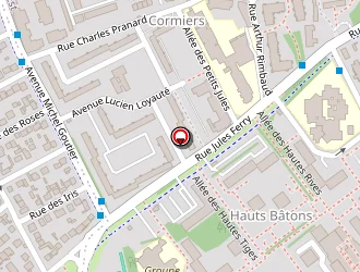 Carte de Bini à Noisy-le-grand