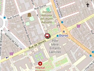 Carte de Beausoleil à Paris