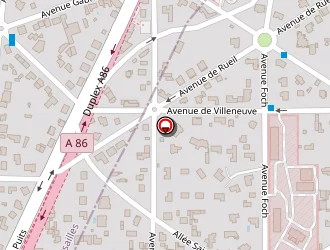 Carte de Comar Cyrille à Vaucresson