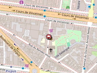 Carte de Tea Melodie à Paris