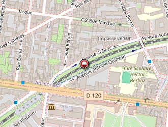 Carte de Y Coiffure à Saint-mandé