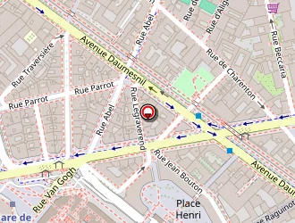 Carte de Relais H à Paris