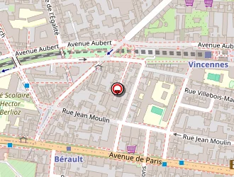 Carte de Le Berault (snc) à Vincennes