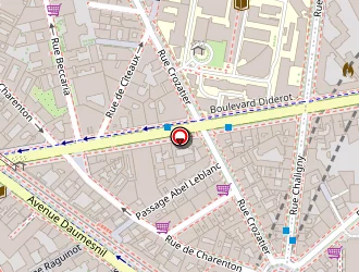 Carte de Le Goux à Paris