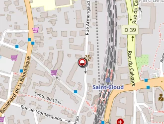 Carte de Edivin à Saint-cloud