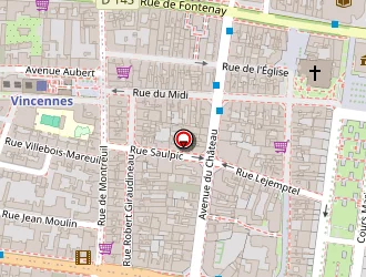 Carte de Auren à Vincennes