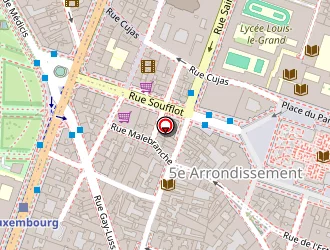 Carte de Hôtel Du Panthéon à Paris