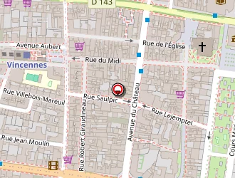 Carte de Antonelle à Vincennes