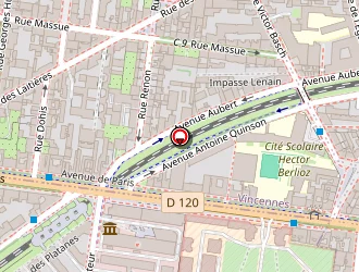 Carte de Trans Express 2001 à Vincennes