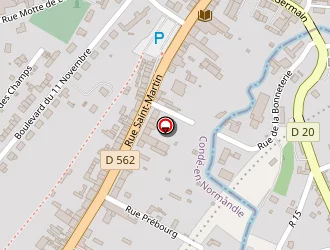 Carte de Neuville Alain à Condé-sur-noireau