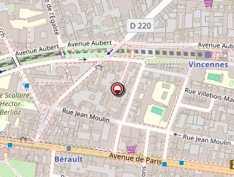 Carte de Amet à Vincennes