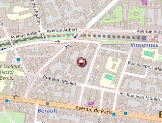 Carte de Hontarrede Philippe à Vincennes