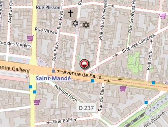 Carte de Dia Erteco France à Saint-mandé