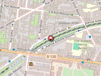 Carte de Sas Tonny à Vincennes