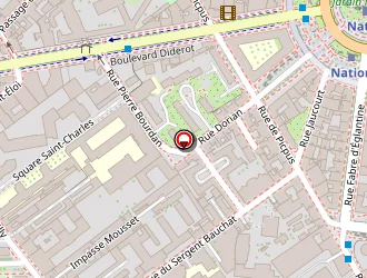 Carte de Deremond Sylvette à Paris