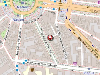 Carte de Chmiel Martine à Paris