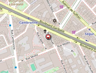 Carte de Bost Emilie à Paris