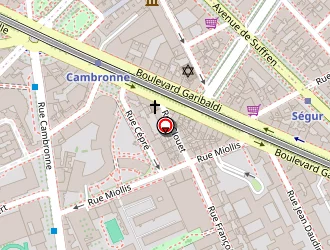 Carte de Speedy à Paris