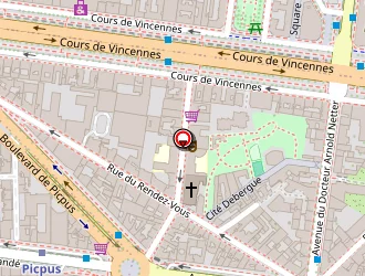 Carte de Lemonnier Carole à Paris