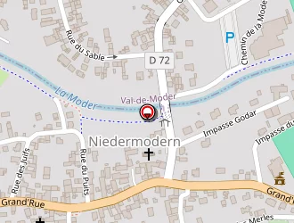 Carte de Hydroservices à Niedermodern