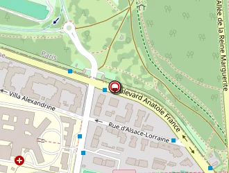 Carte de Inconito à Boulogne-billancourt