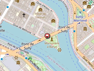 Carte de Brigade Fluviale à Paris