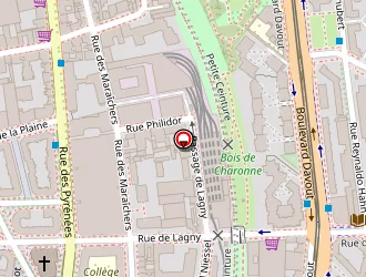 Carte de Le Bar Botté à Paris