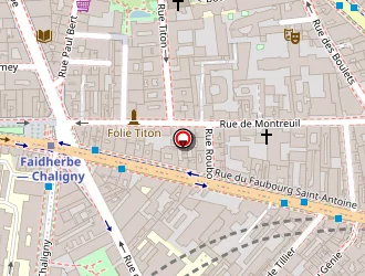 Carte de Doumbia Fadio à Paris