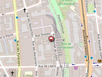 Carte de Elior à Paris