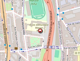 Carte de Speedy à Saint-mandé