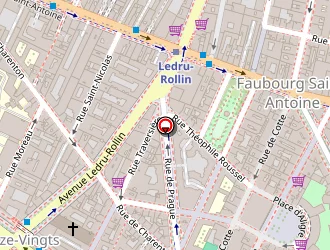 Carte de Impact Voyages à Paris