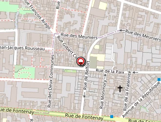 Carte de Soc Gestion Hotels Rest à Vincennes