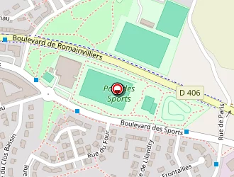 Carte de Vs2e à Bailly-romainvilliers