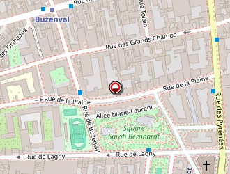 Carte de Laureben à Paris