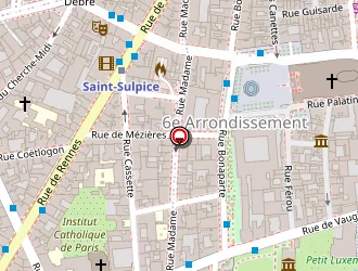 Carte de Séverine Cailleau à Paris