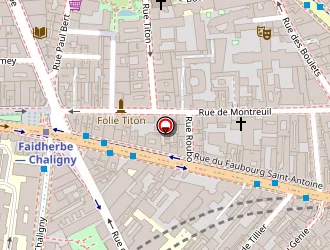 Carte de Mcdonald's à Paris