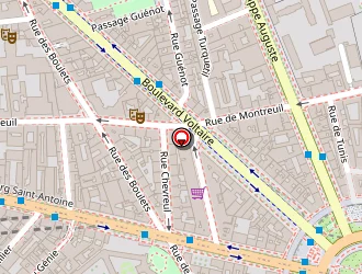 Carte de Bred Banque Populaire à Paris