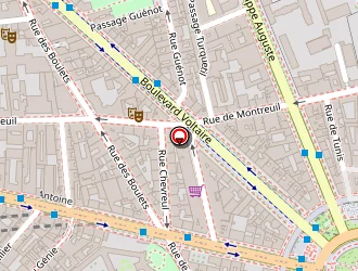 Carte de Gad Transport à Paris