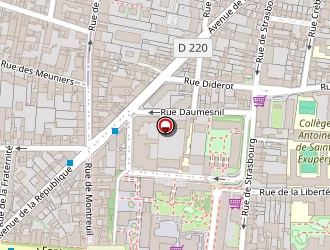 Carte de Le Petit Saint Pierre à Vincennes