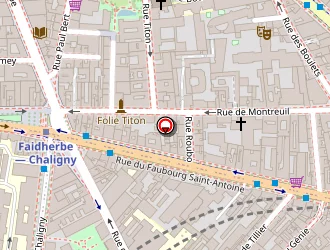 Carte de 32 R Le Pelletier à Paris