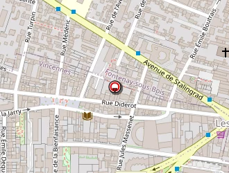 Carte de Librairie Duchene à Vincennes