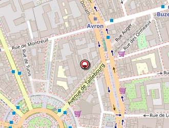 Carte de Cinq Sur Cinq à Paris