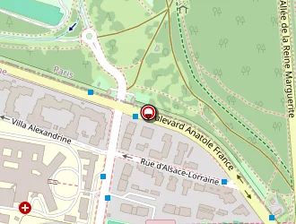 Carte de Infidis à Boulogne-billancourt